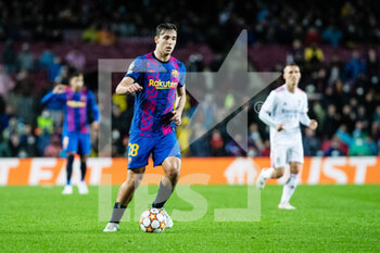 2021-11-23 - Nicolas Gonzalez of FC Barcelona during the UEFA Champions League, Group E football match between FC Barcelona and SL Benfica on November 23, 2021 at Camp Nou stadium in Barcelona, Spain - FC BARCELONA VS SL BENFICA - UEFA CHAMPIONS LEAGUE - SOCCER