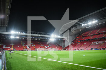 2021-11-24 - General view before the UEFA Champions League, Group B football match between Liverpool FC and FC Porto on November 24, 2021 at Anfield stadium in Liverpool, England - LIVERPOOL FC VS FC PORTO - UEFA CHAMPIONS LEAGUE - SOCCER