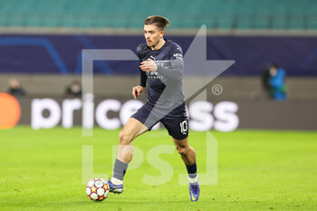2021-12-07 - Jack Grealish (10) of Manchester City during the UEFA Champions League, Group A football match between RB Leipzig and Manchester City on December 7, 2021 at Red Bull Arena in Leipzig, Germany - RB LEIPZIG VS MANCHESTER CITY - UEFA CHAMPIONS LEAGUE - SOCCER