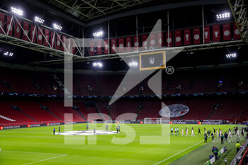 2021-12-07 - General view during the UEFA Champions League, Group C football match between Ajax and Sporting Clube de Portugal on December 7, 2021 at Johan Cruijff ArenA in Amsterdam, Netherlands - AJAX VS SPORTING CLUBE DE PORTUGAL - UEFA CHAMPIONS LEAGUE - SOCCER