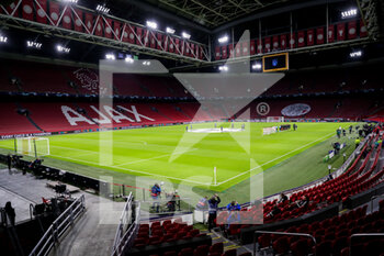 2021-12-07 - General view during the UEFA Champions League, Group C football match between Ajax and Sporting Clube de Portugal on December 7, 2021 at Johan Cruijff ArenA in Amsterdam, Netherlands - AJAX VS SPORTING CLUBE DE PORTUGAL - UEFA CHAMPIONS LEAGUE - SOCCER