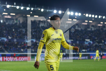 2021-12-09 - Daniel Parejo (Villarreal CF) leaves the pitch - ATALANTA BC VS VILLARREAL - UEFA CHAMPIONS LEAGUE - SOCCER