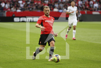 2021-08-19 - Flavien Tait of Rennes during the UEFA Europa Conference League, Play-offs, 1st leg between Stade Rennais and Rosenborg BK on August, 19, 2021 at Roazhon Park in Rennes, France - Photo Jean Catuffe / DPPI - STADE RENNAIS VS ROSENBORG BK - UEFA CONFERENCE LEAGUE - SOCCER