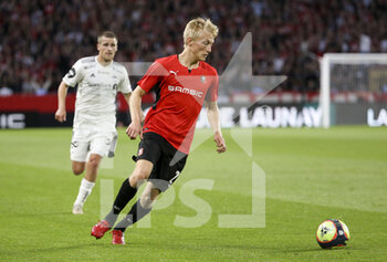 2021-08-19 - Birger Meling of Rennes during the UEFA Europa Conference League, Play-offs, 1st leg between Stade Rennais and Rosenborg BK on August, 19, 2021 at Roazhon Park in Rennes, France - Photo Jean Catuffe / DPPI - STADE RENNAIS VS ROSENBORG BK - UEFA CONFERENCE LEAGUE - SOCCER