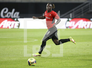 2021-08-19 - Jeremy Doku of Rennes during the UEFA Europa Conference League, Play-offs, 1st leg between Stade Rennais and Rosenborg BK on August, 19, 2021 at Roazhon Park in Rennes, France - Photo Jean Catuffe / DPPI - STADE RENNAIS VS ROSENBORG BK - UEFA CONFERENCE LEAGUE - SOCCER