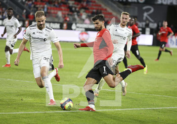 2021-08-19 - Martin Terrier of Rennes during the UEFA Europa Conference League, Play-offs, 1st leg between Stade Rennais and Rosenborg BK on August, 19, 2021 at Roazhon Park in Rennes, France - Photo Jean Catuffe / DPPI - STADE RENNAIS VS ROSENBORG BK - UEFA CONFERENCE LEAGUE - SOCCER