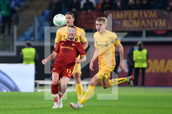 2021-11-04 - Jordan Veretout (AS Roma)  during the UEFA Europa Conference League football match between AS Roma and Bodo/Glimt  at The Olympic Stadium in Rome on November 04, 2021. - AS ROMA VS BODO/GLIMT - UEFA CONFERENCE LEAGUE - SOCCER