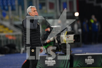 2021-11-04 - Jose’ Mourinho coach (AS Roma)  during the UEFA Europa Conference League football match between AS Roma and Bodo/Glimt  at The Olympic Stadium in Rome on November 04, 2021. - AS ROMA VS BODO/GLIMT - UEFA CONFERENCE LEAGUE - SOCCER