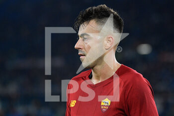 2021-11-04 - Stephan El Shaarawy (AS Roma)  during the UEFA Europa Conference League football match between AS Roma and Bodo/Glimt  at The Olympic Stadium in Rome on November 04, 2021. - AS ROMA VS BODO/GLIMT - UEFA CONFERENCE LEAGUE - SOCCER