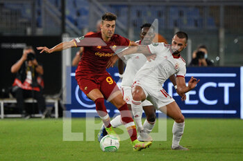 2021-09-16 - Stephan El Shaarawy of AS Roma during the UEFA Europa Conference League football match between AS Roma and CSKA Sofia at The Olympic Stadium in Rome on September 16, 2021. (Photo by FABRIZIO CORRADETTI / LM) - AS ROMA VS CSKA SOFIA - UEFA CONFERENCE LEAGUE - SOCCER