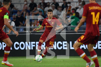 2021-09-16 - Stephan El Shaarawy of AS Roma during the UEFA Europa Conference League football match between AS Roma and CSKA Sofia at The Olympic Stadium in Rome on September 16, 2021 - AS ROMA VS CSKA SOFIA - UEFA CONFERENCE LEAGUE - SOCCER