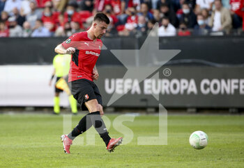 2021-09-16 - Baptiste Santamaria of Rennes during the UEFA Europa Conference League, Group Stage, Group G football match between Stade Rennais and Tottenham Hotspur on September 16, 2021 at Roazhon Park stadium in Rennes, France - STADE RENNAIS VS TOTTENHAM HOTSPUR - UEFA CONFERENCE LEAGUE - SOCCER