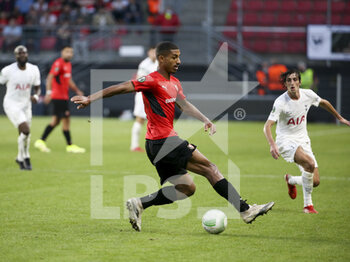 2021-09-16 - Loic Bade of Rennes during the UEFA Europa Conference League, Group Stage, Group G football match between Stade Rennais and Tottenham Hotspur on September 16, 2021 at Roazhon Park stadium in Rennes, France - STADE RENNAIS VS TOTTENHAM HOTSPUR - UEFA CONFERENCE LEAGUE - SOCCER