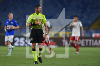 2021-08-16 - The Referee of the match Andrea Colombo of Como - TRENTADUESIMI - UC SAMPDORIA VS US ALESSANDRIA CALCIO - ITALIAN CUP - SOCCER