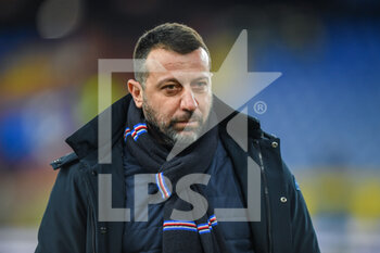 2021-12-16 - Roberto D'Aversa 
 (Sampdoria) head coach   - UC SAMPDORIA VS TORINO FC - ITALIAN CUP - SOCCER