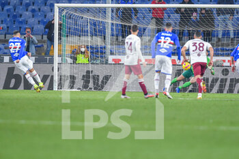2021-12-16 - Fabio Quagliarella  (Sampdoria) penalty - UC SAMPDORIA VS TORINO FC - ITALIAN CUP - SOCCER
