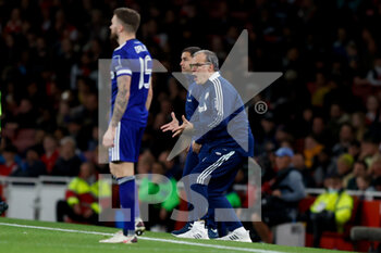 2021-10-26 - Leeds United Manager Marcelo Bielsa during the English League Cup, EFL Cup football match between Arsenal and Leeds United on October 26, 2021 at the Emirates Stadium in London, England - ARSENAL VS LEEDS UNITED - ENGLISH LEAGUE CUP - SOCCER