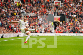 2021-08-14 - Leeds United defender Luke Ayling during the English championship Premier League football match between Manchester United and Leeds United on August 14, 2021 at Old Trafford in Manchester, England - Photo Malcolm Bryce / ProSportsImages / DPPI - MANCHESTER UNITED VS LEEDS UNITED - ENGLISH PREMIER LEAGUE - SOCCER