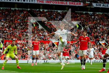 2021-08-14 - Leeds United forward Patrick Bamford during the English championship Premier League football match between Manchester United and Leeds United on August 14, 2021 at Old Trafford in Manchester, England - Photo Simon Davies / ProSportsImages / DPPI - MANCHESTER UNITED VS LEEDS UNITED - ENGLISH PREMIER LEAGUE - SOCCER