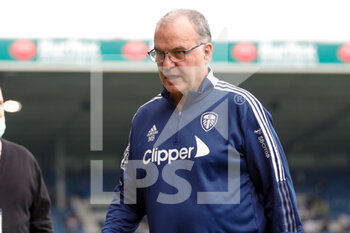 2021-08-21 - Leeds United manager Marcelo Bielsa during the English championship Premier League football match between Leeds United and Everton on August 21, 2021 at Elland Road in Leeds, England - Photo Simon Davies / ProSportsImages / DPPI - LEEDS UNITED VA EVERTON - ENGLISH PREMIER LEAGUE - SOCCER