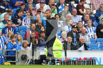 2021-08-21 - Graham Potter Manager of Brighton & Hove Albion during the English championship Premier League football match between Brighton and Hove Albion and Watford on August 21, 2021 at the American Express Community Stadium in Brighton and Hove, England - Photo Nigel Keene / ProSportsImages / DPPI - BRIGHTON AND HOVE ALBION VS WATFORD - ENGLISH PREMIER LEAGUE - SOCCER