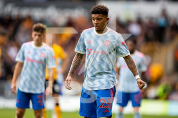 2021-08-29 - Manchester Utd forward Jadon Sancho during the English championship Premier League football match between Wolverhampton Wanderers and Manchester United on August 29, 2021 at Molineux in Wolverhampton, England - Photo Manjit Narotra / ProSportsImages / DPPI - WOLVERHAMPTON WANDERERS VS MANCHESTER UNITED - ENGLISH PREMIER LEAGUE - SOCCER
