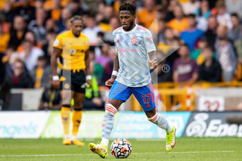 2021-08-29 - Manchester Utd midfielder Fred during the English championship Premier League football match between Wolverhampton Wanderers and Manchester United on August 29, 2021 at Molineux in Wolverhampton, England - Photo Manjit Narotra / ProSportsImages / DPPI - WOLVERHAMPTON WANDERERS VS MANCHESTER UNITED - ENGLISH PREMIER LEAGUE - SOCCER