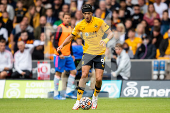 2021-08-29 - Raul Jimenez of Wolverhampton during the English championship Premier League football match between Wolverhampton Wanderers and Manchester United on August 29, 2021 at Molineux in Wolverhampton, England - Photo Manjit Narotra / ProSportsImages / DPPI - WOLVERHAMPTON WANDERERS VS MANCHESTER UNITED - ENGLISH PREMIER LEAGUE - SOCCER