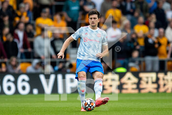 2021-08-29 - Manchester Utd defender Harry Maguire during the English championship Premier League football match between Wolverhampton Wanderers and Manchester United on August 29, 2021 at Molineux in Wolverhampton, England - Photo Manjit Narotra / ProSportsImages / DPPI - WOLVERHAMPTON WANDERERS VS MANCHESTER UNITED - ENGLISH PREMIER LEAGUE - SOCCER
