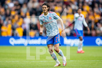 2021-08-29 - Manchester Utd forward Edinson Cavani during the English championship Premier League football match between Wolverhampton Wanderers and Manchester United on August 29, 2021 at Molineux in Wolverhampton, England - Photo Manjit Narotra / ProSportsImages / DPPI - WOLVERHAMPTON WANDERERS VS MANCHESTER UNITED - ENGLISH PREMIER LEAGUE - SOCCER