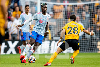 2021-08-29 - Manchester Utd midfielder Paul Pogba during the English championship Premier League football match between Wolverhampton Wanderers and Manchester United on August 29, 2021 at Molineux in Wolverhampton, England - Photo Manjit Narotra / ProSportsImages / DPPI - WOLVERHAMPTON WANDERERS VS MANCHESTER UNITED - ENGLISH PREMIER LEAGUE - SOCCER