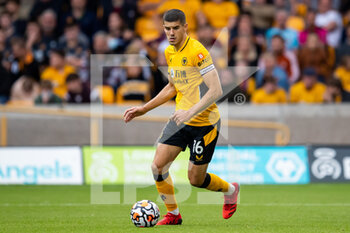 2021-08-29 - Conor Coady of Wolverhampton during the English championship Premier League football match between Wolverhampton Wanderers and Manchester United on August 29, 2021 at Molineux in Wolverhampton, England - Photo Manjit Narotra / ProSportsImages / DPPI - WOLVERHAMPTON WANDERERS VS MANCHESTER UNITED - ENGLISH PREMIER LEAGUE - SOCCER