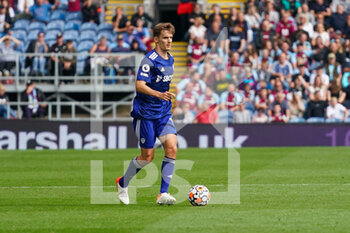 2021-08-29 - Leeds United defender Diego Llorente during the English championship Premier League football match between Burnley and Leeds United on August 29, 2021 at Turf Moor in Burnley, England - Photo Malcolm Bryce / ProSportsImages / DPPI - BURNLEY VS LEEDS UNITED - ENGLISH PREMIER LEAGUE - SOCCER