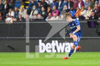 2021-08-29 - Leeds United midfielder Kalvin Phillips during the English championship Premier League football match between Burnley and Leeds United on August 29, 2021 at Turf Moor in Burnley, England - Photo Malcolm Bryce / ProSportsImages / DPPI - BURNLEY VS LEEDS UNITED - ENGLISH PREMIER LEAGUE - SOCCER