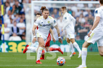 2021-09-12 - Leeds United midfielder Kalvin Phillips during the Premier League match between Leeds United and Liverpool at Elland Road, Leeds, England on 12 September 2021 - LEEDS UNITED VS LIVERPOOL AT ELLAND ROAD - ENGLISH PREMIER LEAGUE - SOCCER