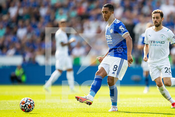 2021-09-11 - Leicester City midfielder Youri Tielemans (8) during the Premier League match between Leicester City and Manchester City at the King Power Stadium, Leicester, England on 11 September 2021 - LEICESTER CITY VS MANCHESTER CITY - ENGLISH PREMIER LEAGUE - SOCCER