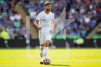 2021-09-11 - Manchester City defender Ruben Dias (3) during the Premier League match between Leicester City and Manchester City at the King Power Stadium, Leicester, England on 11 September 2021 - LEICESTER CITY VS MANCHESTER CITY - ENGLISH PREMIER LEAGUE - SOCCER