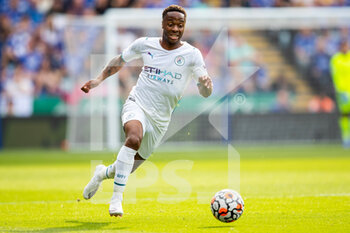 2021-09-11 - Manchester City forward Raheem Sterling (7) during the Premier League match between Leicester City and Manchester City at the King Power Stadium, Leicester, England on 11 September 2021 - LEICESTER CITY VS MANCHESTER CITY - ENGLISH PREMIER LEAGUE - SOCCER