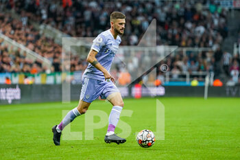 2021-09-17 - Leeds United midfielder Mateusz Klich (43) during the Premier League match between Newcastle United and Leeds United at St. James's Park, Newcastle, England on 17 September 2021. Photo Malcolm Bryce /ProSportsImages / DPPI - NEWCASTLE UNITED VS LEEDS UNITED - ENGLISH PREMIER LEAGUE - SOCCER