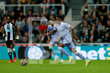 2021-09-17 - Leeds United defender Júnior Firpo (3) during the Premier League match between Newcastle United and Leeds United at St. James's Park, Newcastle, England on 17 September 2021. Photo Simon Davies / ProSportsImages / DPPI - NEWCASTLE UNITED VS LEEDS UNITED - ENGLISH PREMIER LEAGUE - SOCCER