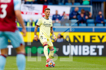 2021-09-18 - Arsenal defender Ben White (4) during the Premier League match between Burnley and Arsenal at Turf Moor, Burnley, England on 18 September 2021. Photo Simon Davies /ProSportsImages / DPPI - BURNLEY VS ARSENAL - ENGLISH PREMIER LEAGUE - SOCCER