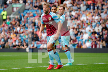 2021-09-18 - Burnley defender Charlie Taylor (3) during the Premier League match between Burnley and Arsenal at Turf Moor, Burnley, England on 18 September 2021. Photo Simon Davies /ProSportsImages / DPPI - BURNLEY VS ARSENAL - ENGLISH PREMIER LEAGUE - SOCCER