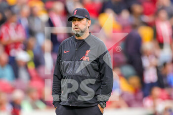 2021-09-25 - Jurgen Klopp Manager of Liverpool during the English championship Premier League football match between Brentford and Liverpool on September 25, 2021 at Brentford Community Stadium in Brentford, England - BRENTFORD VS LIVERPOOL - ENGLISH PREMIER LEAGUE - SOCCER