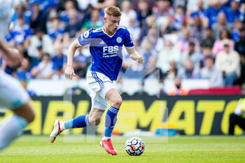 2021-09-25 - Leicester City midfielder Harvey Barnes during the English championship Premier League football match between Leicester City and Burnley on September 25 2021 at the King Power Stadium in Leicester, England - LEICESTER CITY VS BURNLEY - ENGLISH PREMIER LEAGUE - SOCCER