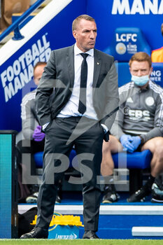 2021-09-25 - Leicester City Manager Brendan Rodgers during the English championship Premier League football match between Leicester City and Burnley on September 25 2021 at the King Power Stadium in Leicester, England - LEICESTER CITY VS BURNLEY - ENGLISH PREMIER LEAGUE - SOCCER