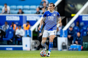 2021-09-25 - Leicester City defender Caglar Soyuncu during the English championship Premier League football match between Leicester City and Burnley on September 25 2021 at the King Power Stadium in Leicester, England - LEICESTER CITY VS BURNLEY - ENGLISH PREMIER LEAGUE - SOCCER