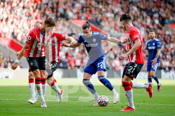 2021-10-16 - Leeds United midfielder Jack Harrison during the English championship Premier League football match between Southampton and Leeds United on October 16, 2021 at the St Mary's Stadium in Southampton, England - SOUTHAMPTON VS LEEDS UNITED - ENGLISH PREMIER LEAGUE - SOCCER