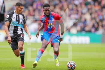 2021-10-23 - Odsonne Edouard (22) of Crystal Palace during the English championship Premier League football match between Crystal Palace and Newcastle United on October 23, 2021 at Selhurst Park in London, England - CRYSTAL PALACE VS NEWCASTLE UNITED - ENGLISH PREMIER LEAGUE - SOCCER