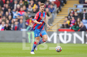 2021-10-23 - Joachim Andersen (16) of Crystal Palace during the English championship Premier League football match between Crystal Palace and Newcastle United on October 23, 2021 at Selhurst Park in London, England - CRYSTAL PALACE VS NEWCASTLE UNITED - ENGLISH PREMIER LEAGUE - SOCCER
