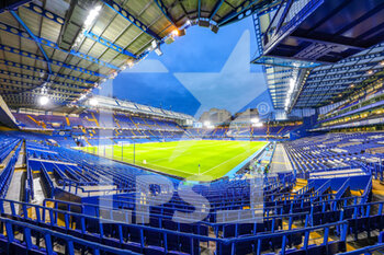 2021-10-26 - General view of the Stamford Bridge stadium during the English League Cup, EFL Cup football match between Chelsea and Southampton on October 26, 2021 at Stamford Bridge in London, England - CHELSEA VS SOUTHAMPTON - ENGLISH PREMIER LEAGUE - SOCCER